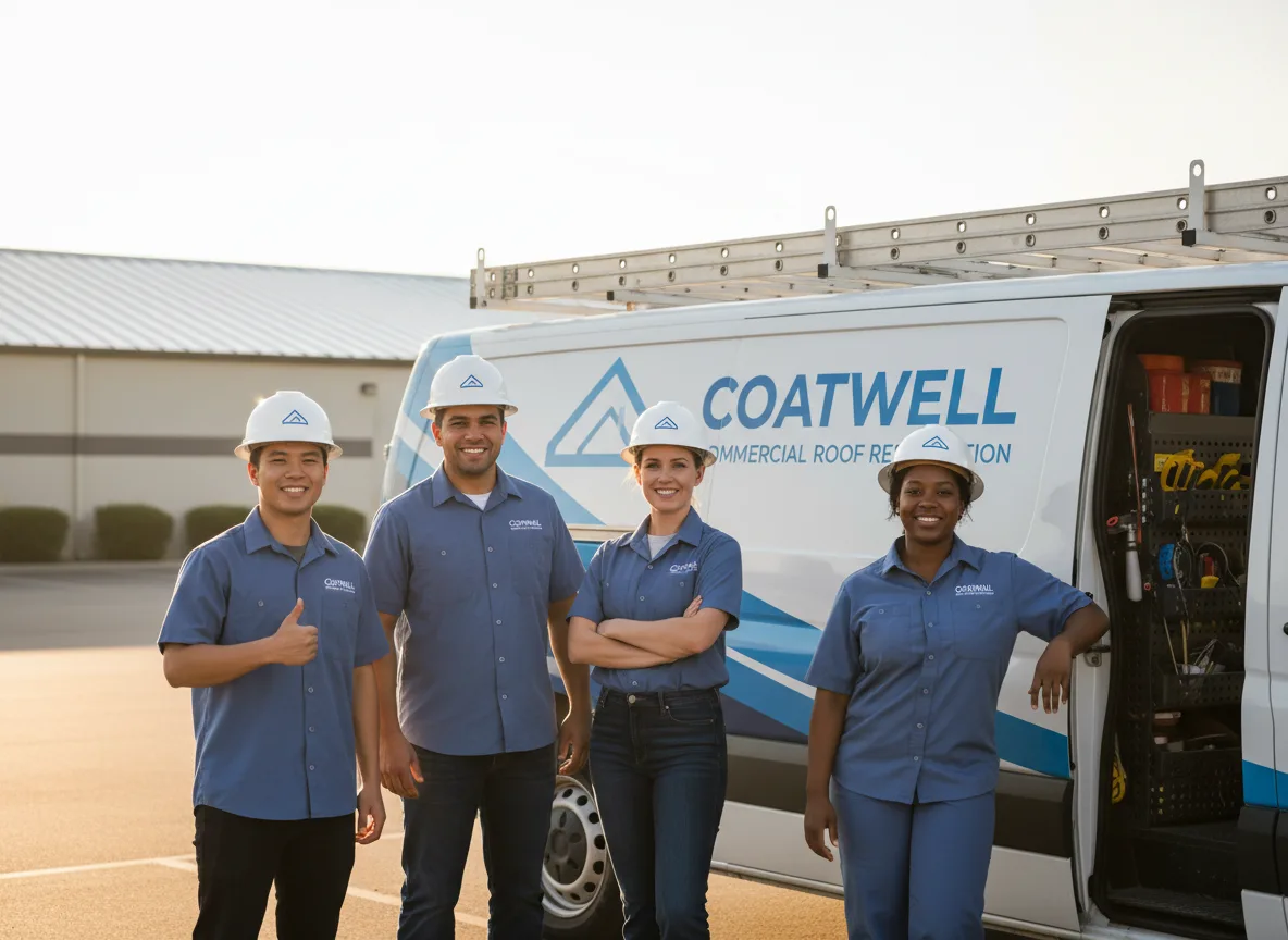 Commercial roof coating company in College Station, TX